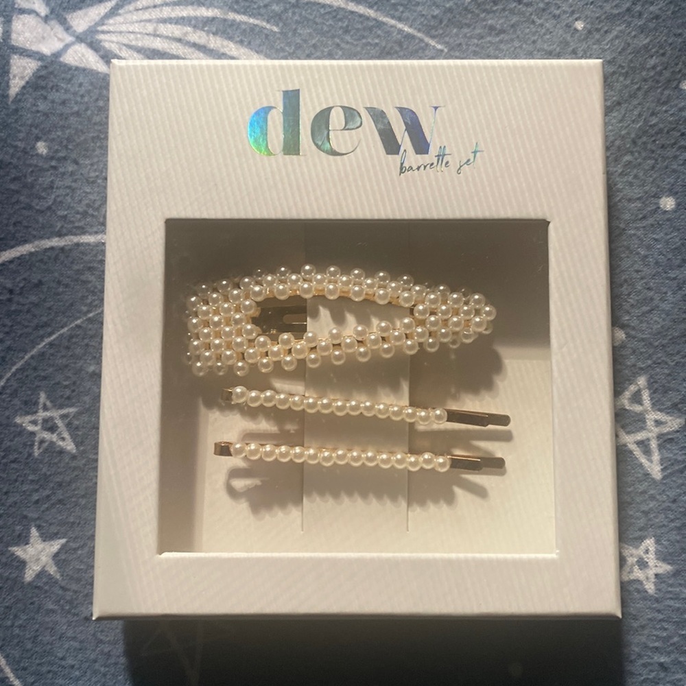 Dew Edit barrette set